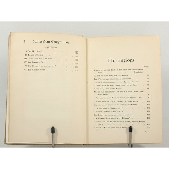 Antique Book "Stories From George Eliot", George G Harrap 1913 Mary Ann Evans - Picture 5 of 10